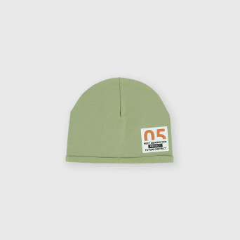 Berret en molleton pour garçon, vert Berret en molleton pour garçon, vert