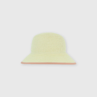 Straw hat for girl, beige Straw hat for girl, beige