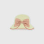 Straw hat for girl, beige Straw hat for girl, beige