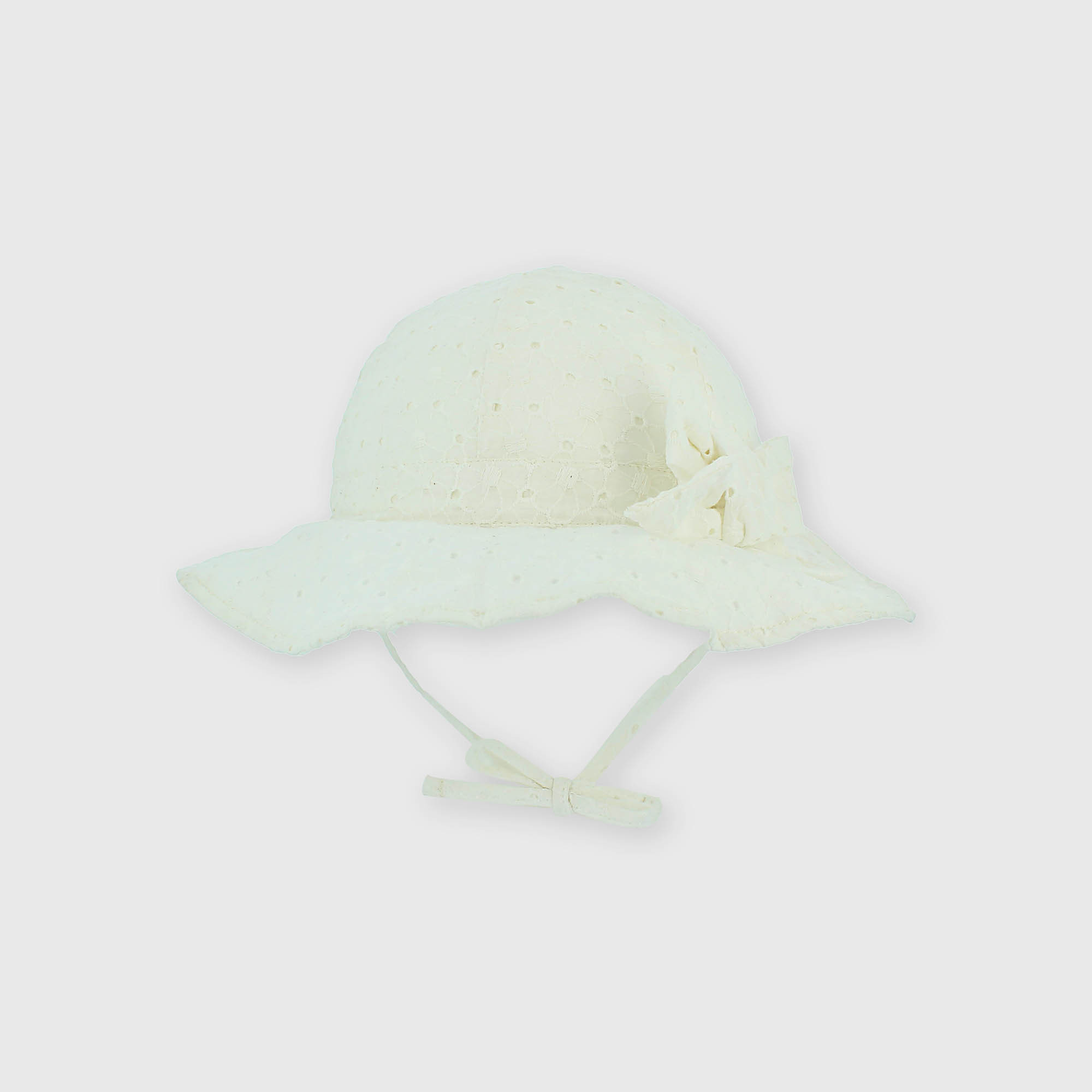 Primigi Cappello in pizzo da bambina, bianco, Taglia 6/10