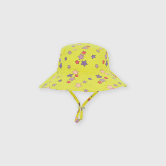 Gorro marinero para niña, amarillo Gorro marinero para niña, amarillo