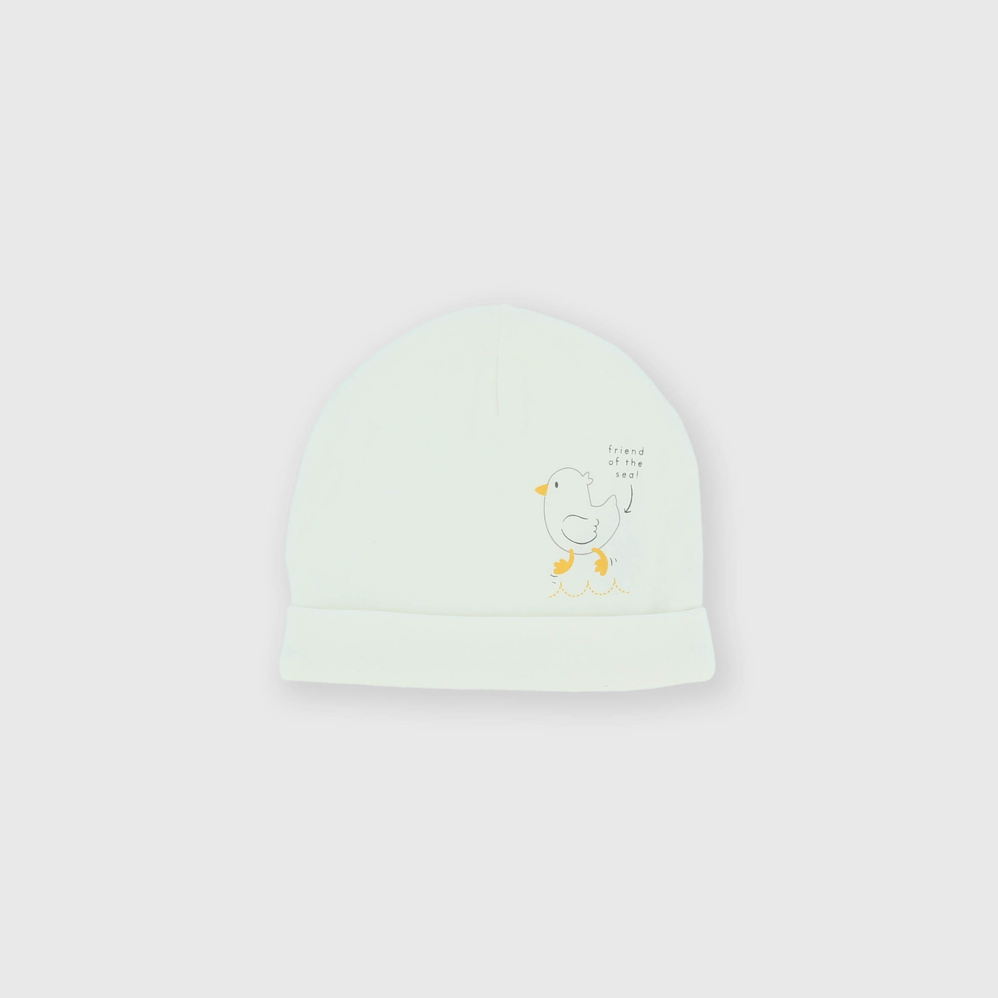 Primigi Cappello in interlock da neonato, bianco, Taglia TU