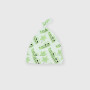 Interlock cap for newborn, white Interlock cap for newborn, white