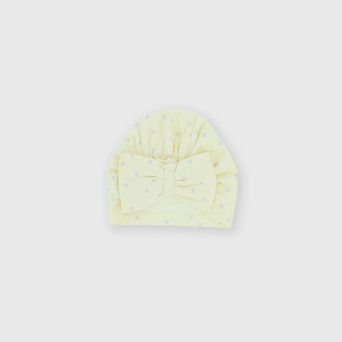 Jersey cap for newborn, beige Jersey cap for newborn, beige