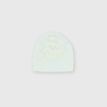 Gorro de tejido Jersey para bebé, blanco Gorro de tejido Jersey para bebé, blanco