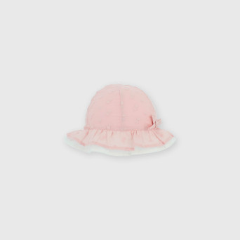 Berret en dentelle fille, rose Berret en dentelle fille, rose