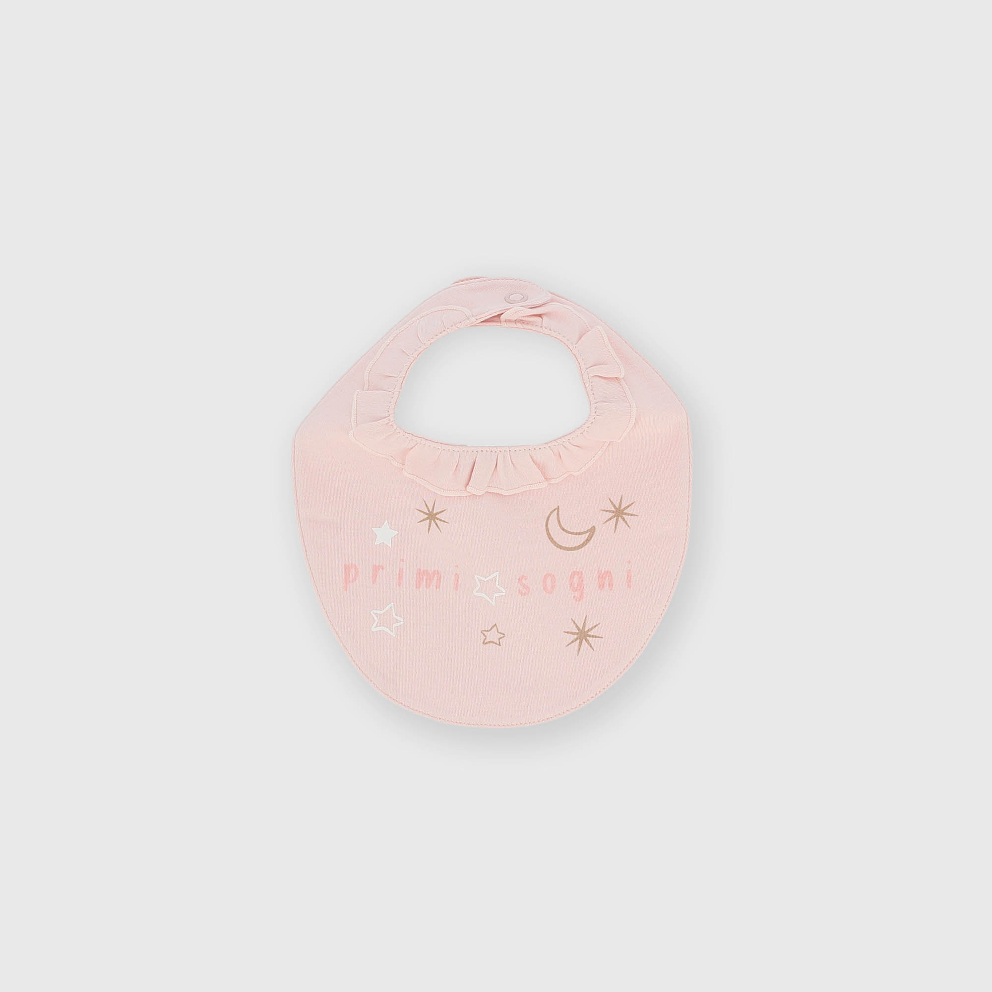 Primigi Bavaglino in cotone da neonata, rosa, Taglia TU