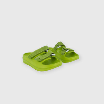 Pantoufles pour garçon vert Pantoufles pour garçon vert