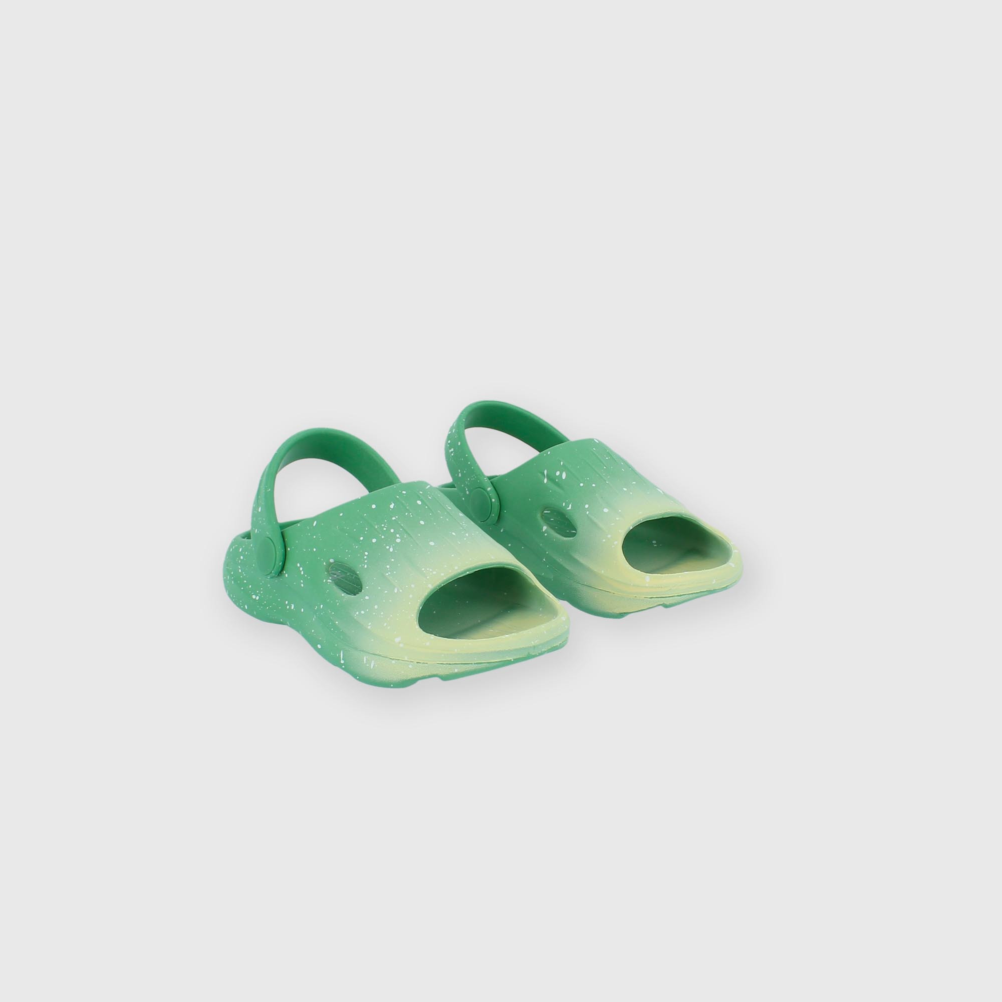Chanclas para niño verde