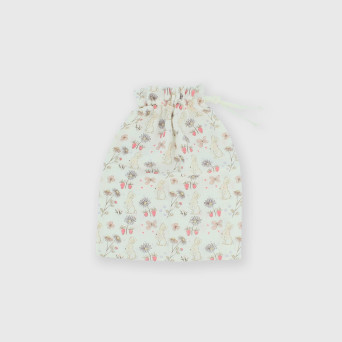 Birth bag in coton gauze for newborn, white Birth bag in coton gauze for newborn, white