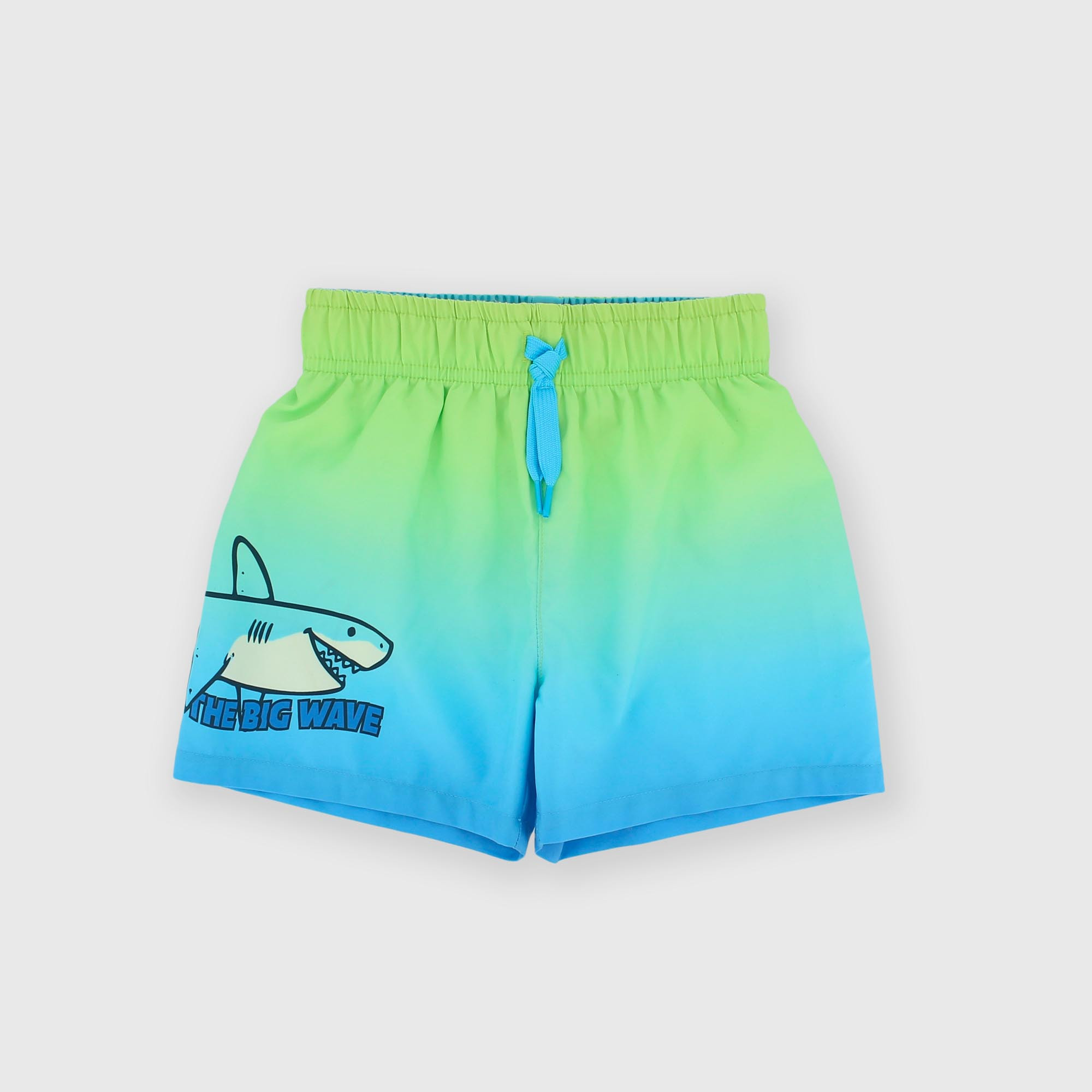 Boy's beach shorts, blue