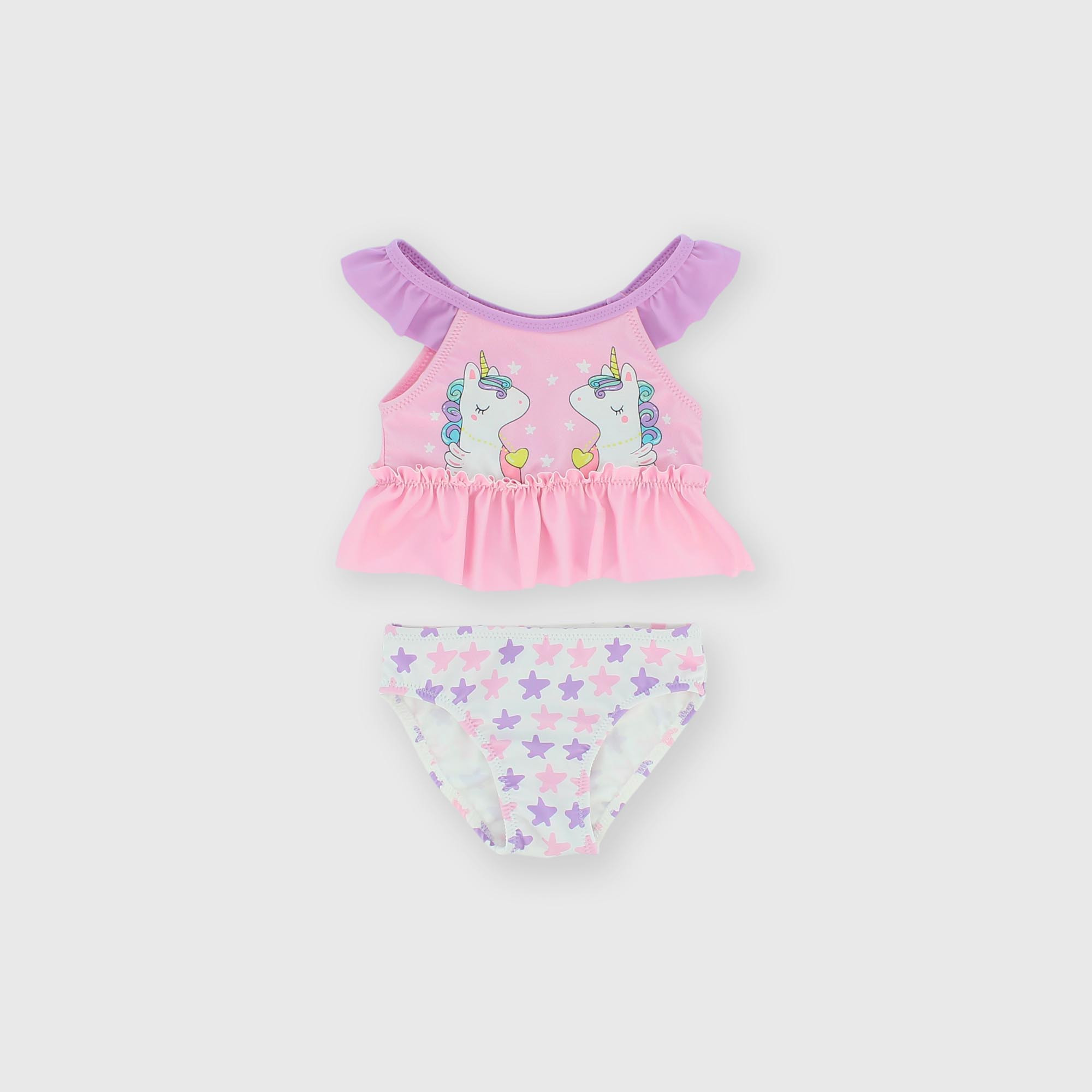 Bikini de niña, rosa