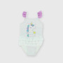 Costume intero da bambina, bianco Costume intero da bambina, bianco
