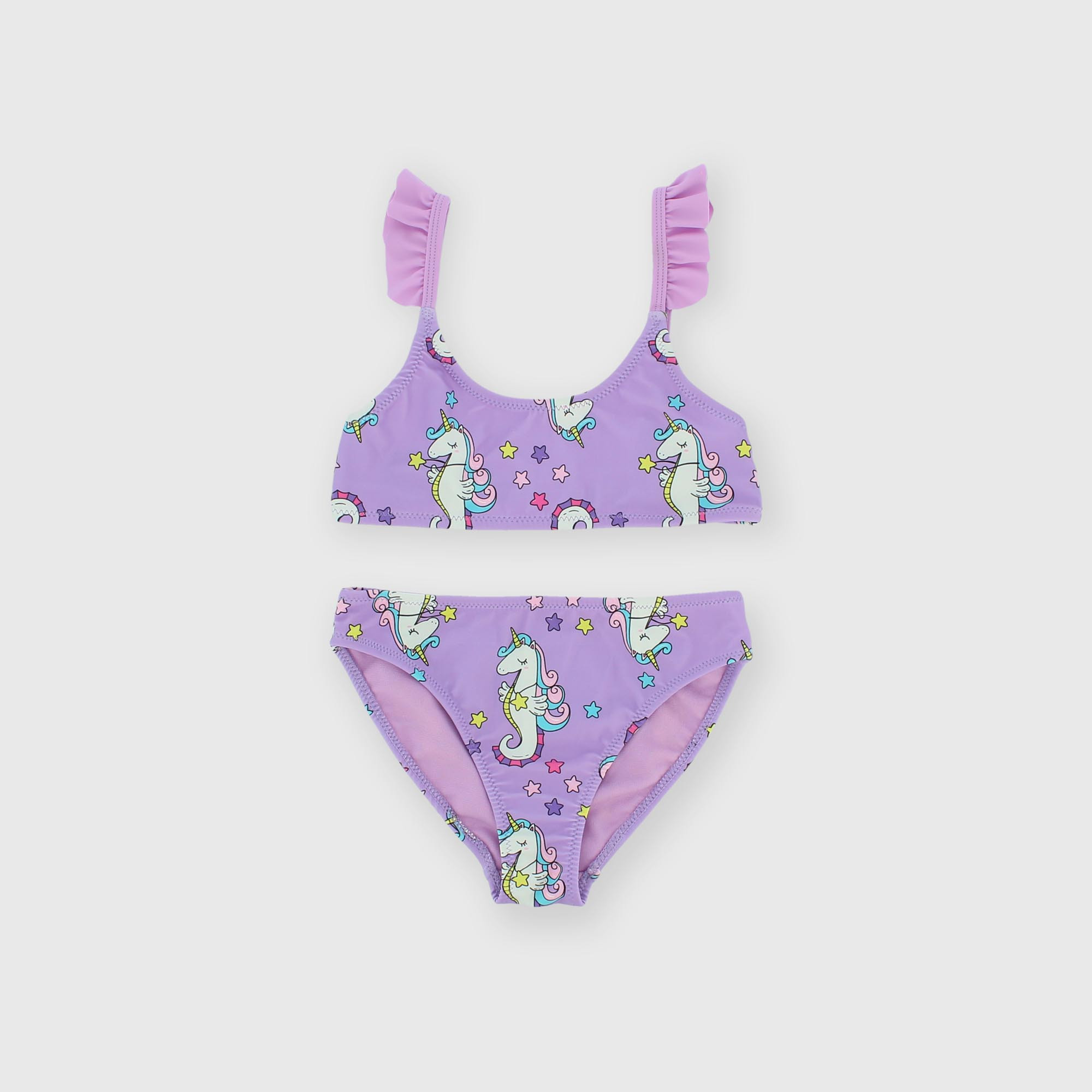 Bikini de niña, morado