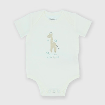 Newborn Interlock body, white Newborn Interlock body, white