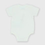 Newborn Interlock body, white Newborn Interlock body, white