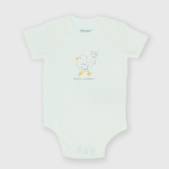 Unisex ribbed body, white Unisex ribbed body, white