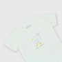 Body in costina da unisex, bianco Body in costina da unisex, bianco