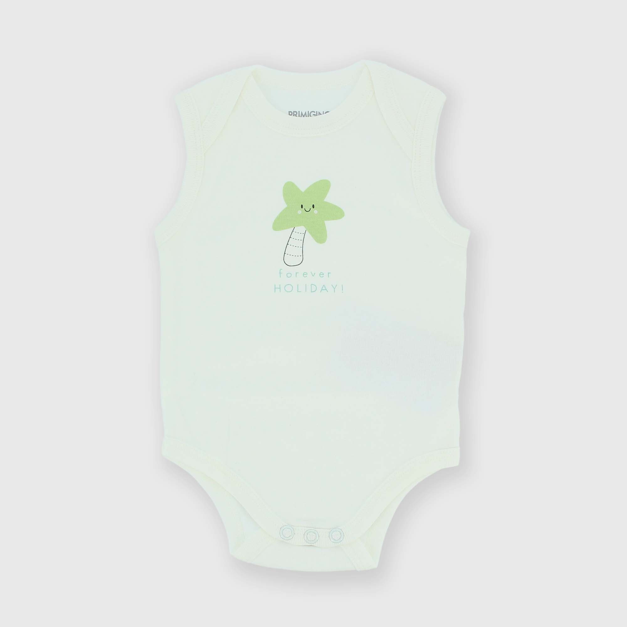 Primigi Body in costina da neonato, bianco, Taglia 3M