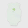 Newborn boy ribbed bodysuit, white Newborn boy ribbed bodysuit, white
