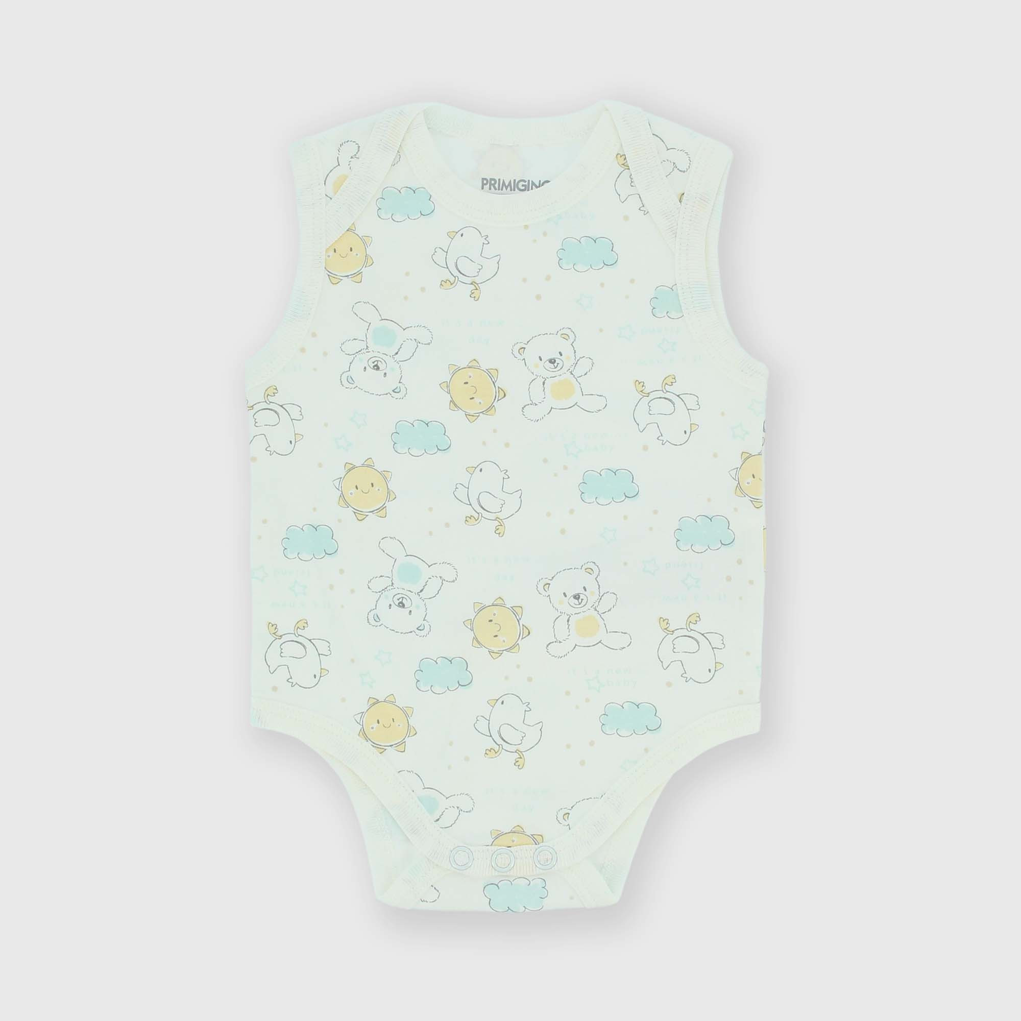 Primigi Body in interlock da unisex, bianco, Taglia 3M