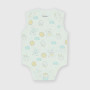 Unisex Interlock body, white Unisex Interlock body, white