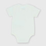 Body de tejido Interlock para bebé, blanco Body de tejido Interlock para bebé, blanco