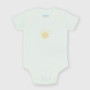 Newborn girl ribbed bodysuit, white Newborn girl ribbed bodysuit, white