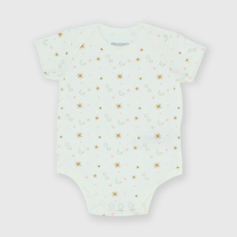 Newborn Interlock body, white Newborn Interlock body, white