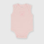 Newborn Interlock body, pink Newborn Interlock body, pink