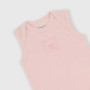 Newborn Interlock body, pink Newborn Interlock body, pink