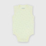 Newborn girl Interlock bodysuit, beige Newborn girl Interlock bodysuit, beige