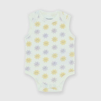 Newborn girl ribbed bodysuit, white Newborn girl ribbed bodysuit, white