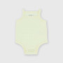 Body in costina da neonata, beige Body in costina da neonata, beige