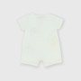Pelele de tejido tipo Jersey de bebé, blanco Pelele de tejido tipo Jersey de bebé, blanco