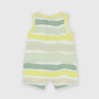 Rompers in Jersey for newborn boy, white Rompers in Jersey for newborn boy, white