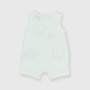 Pelele de tejido tipo Jersey de bebé, blanco Pelele de tejido tipo Jersey de bebé, blanco