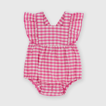 Pelele de bebé niña, rosa Pelele de bebé niña, rosa