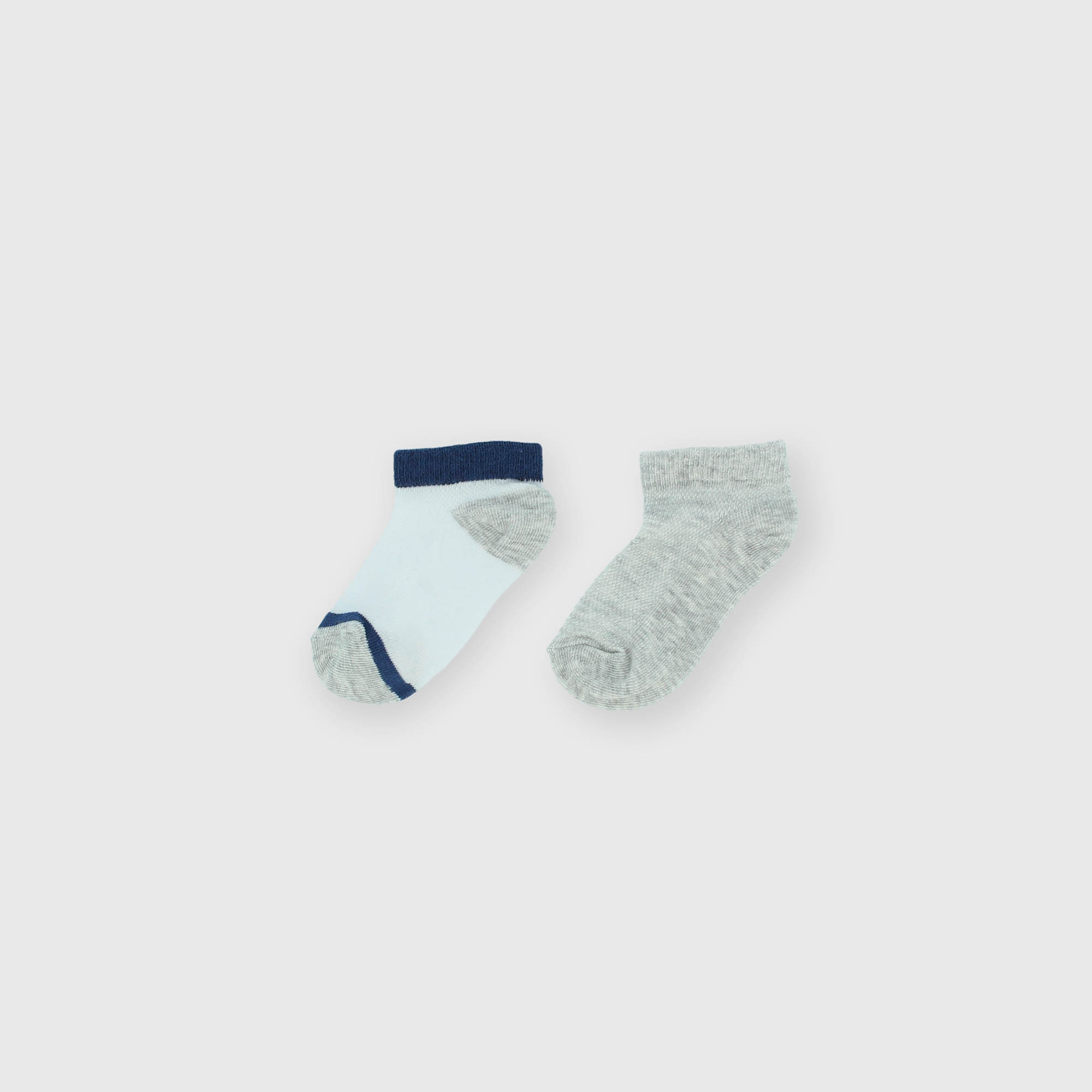 Cotton socks for boy grey
