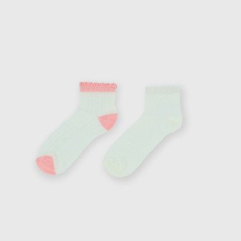 Paquet avec deux paires de bas pour fille, blanc Paquet avec deux paires de bas pour fille, blanc