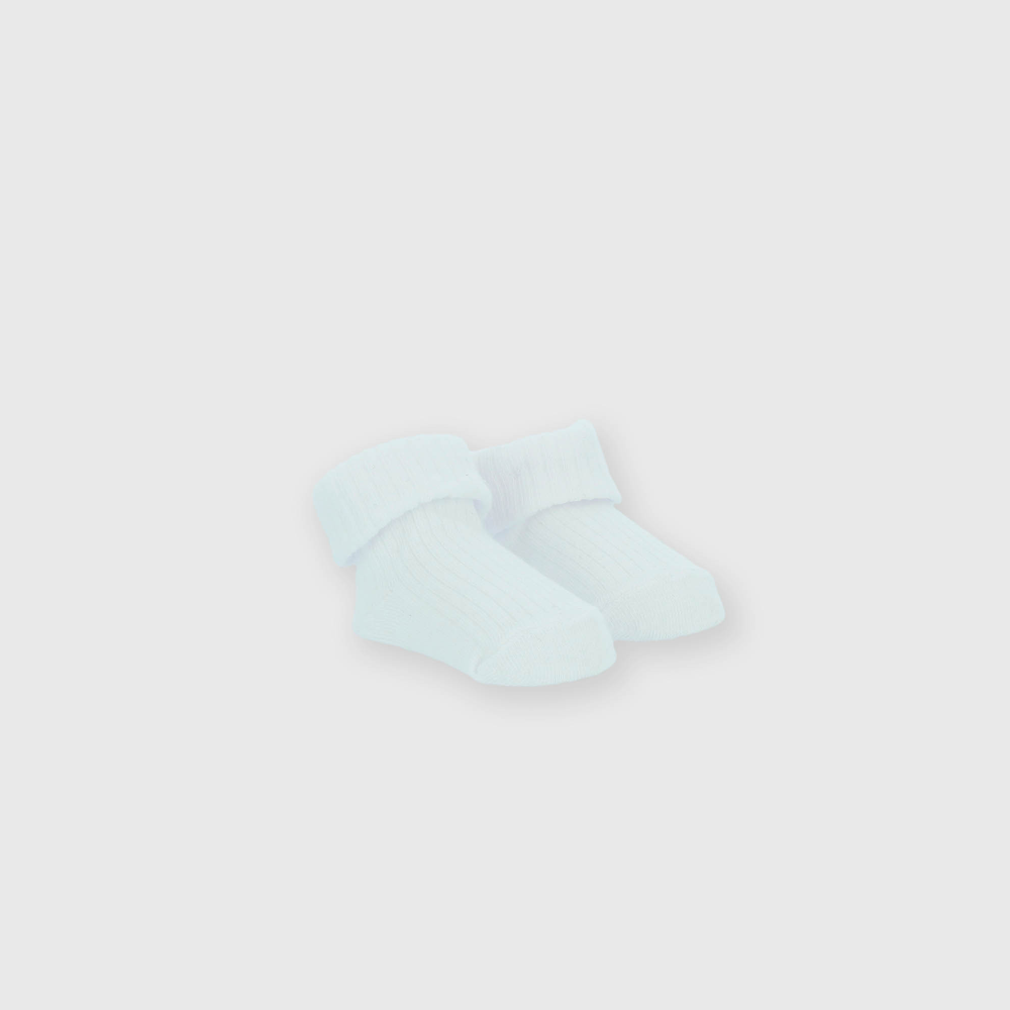 КОРОТКИЕ НОСКИ ДЛЯ НОВОРОЖДЕННОГО, БЕЛЫЙ