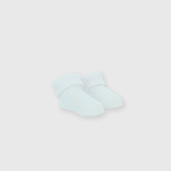 Newborn short socks, white Newborn short socks, white