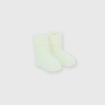 Chaussettes courtes nouveau-née, blanc Chaussettes courtes nouveau-née, blanc