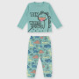 Boy's Jersey pyjamas, green Boy's Jersey pyjamas, green