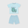 Boy's Jersey pyjamas, blue Boy's Jersey pyjamas, blue
