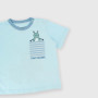 Boy's Jersey pyjamas, blue Boy's Jersey pyjamas, blue