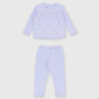 Pyjamas en jesey fille, violet Pyjamas en jesey fille, violet