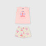 Pyjamas en Jersey fille,  rose Pyjamas en Jersey fille,  rose
