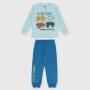 Boy's Jersey pyjamas, blue Boy's Jersey pyjamas, blue