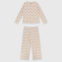 Pyjamas côtelé fille, rose Pyjamas côtelé fille, rose